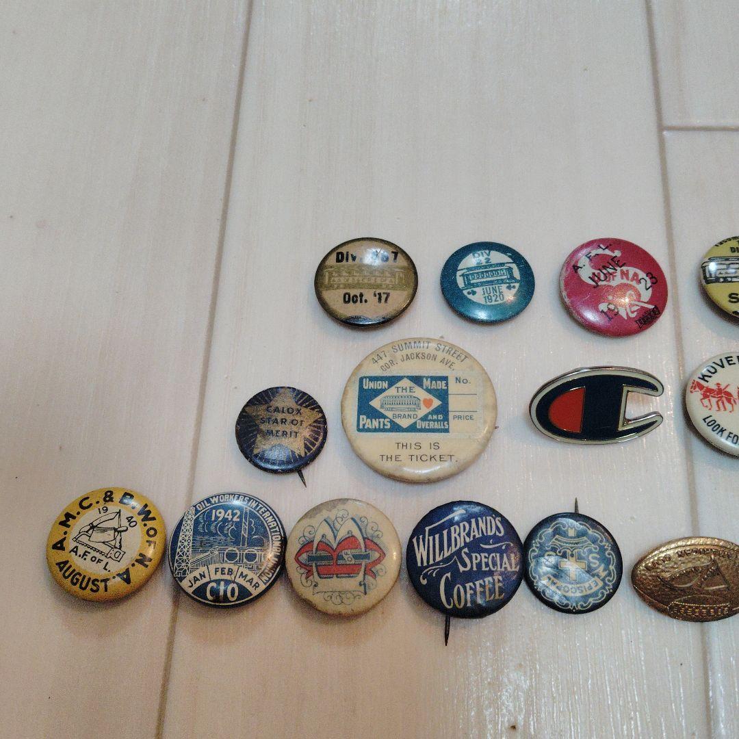 ビンテージ ピンバッジ コレクション