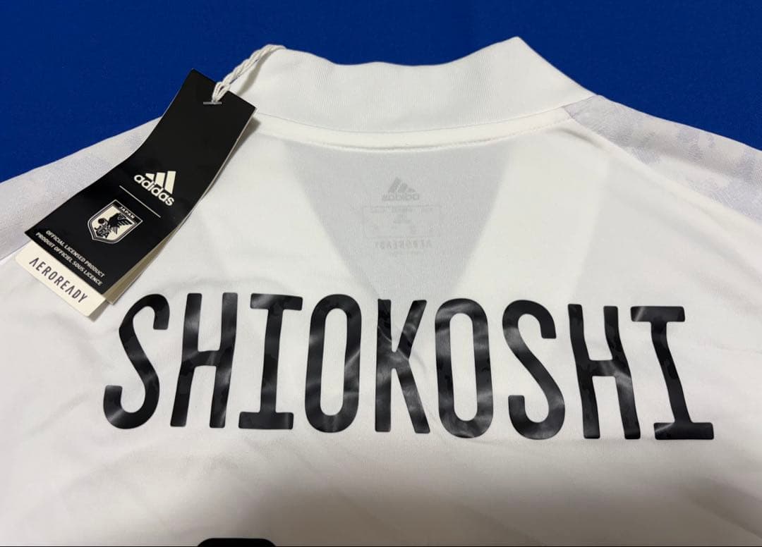 【塩越 柚歩 選手／なでしこジャパン】日本代表 アウェイ ユニフォーム (XL)