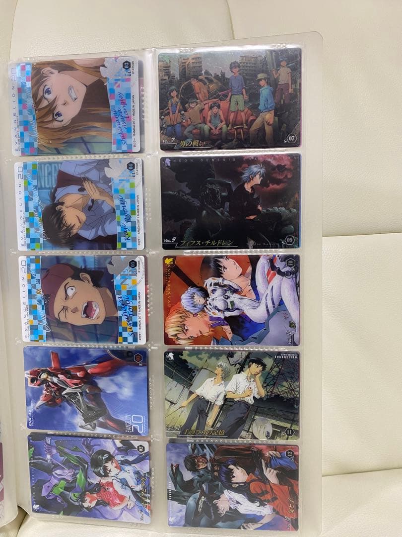 エヴァンゲリオン　ローソン版ウエハース　カード　90枚