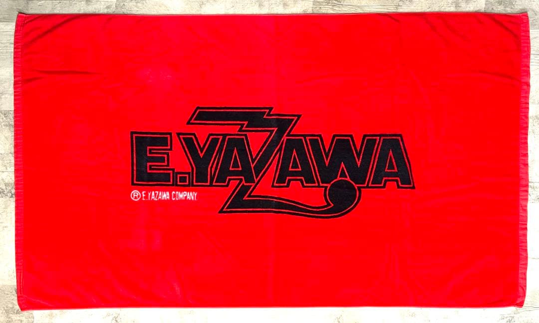 【激レア・当時物】矢沢永吉 E.YAZAWAビーチタオル1980カンパニー時代
