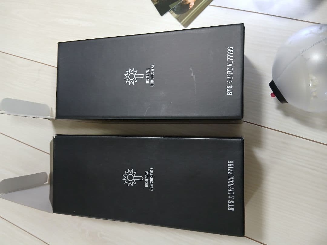 BTS　オフィシャルライトスティックVer.3　2本セット　写真のみです　ペンラ