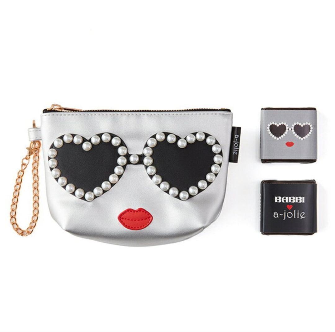 新品未開封　BABBI アジョリーコラボ　スペシャルギフト　ポーチ