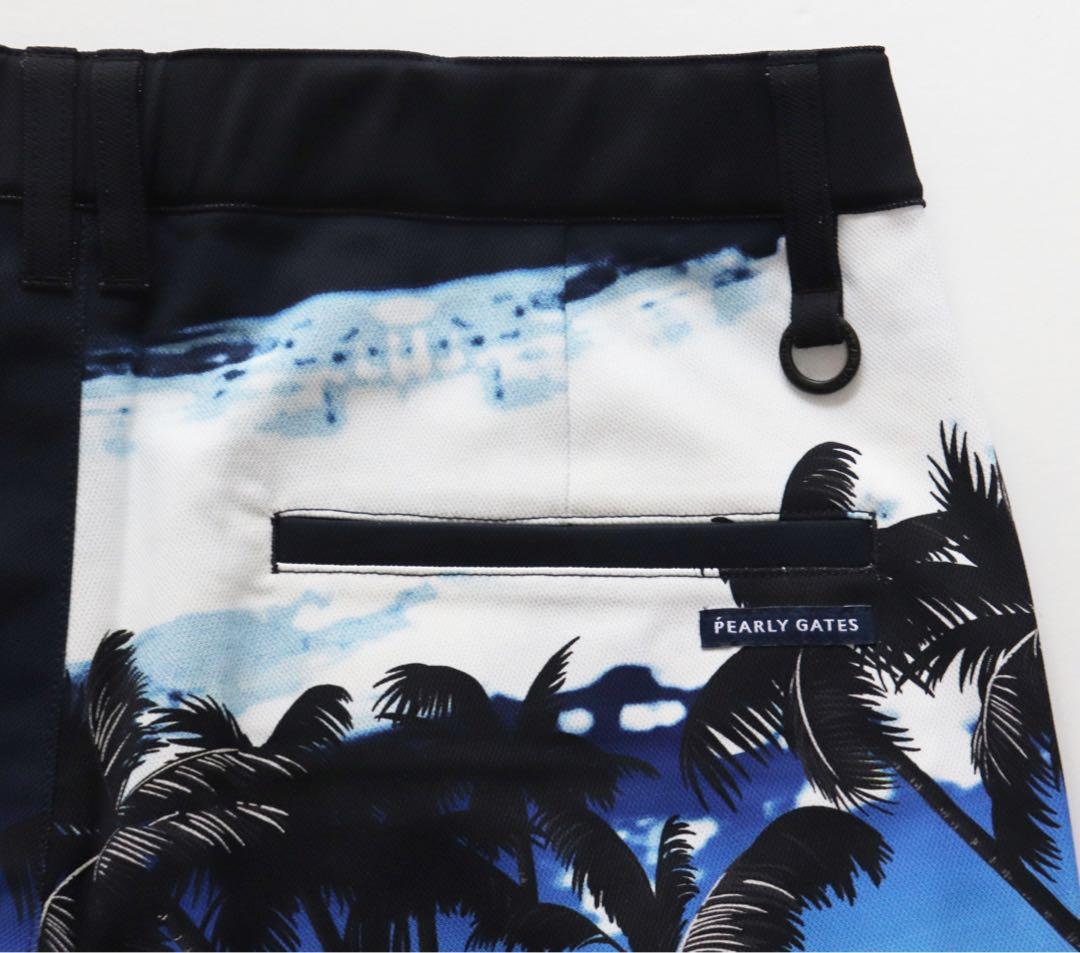 《パーリーゲイツ》新品 ドビーストレッチ ショートパンツ 5(W82~86)