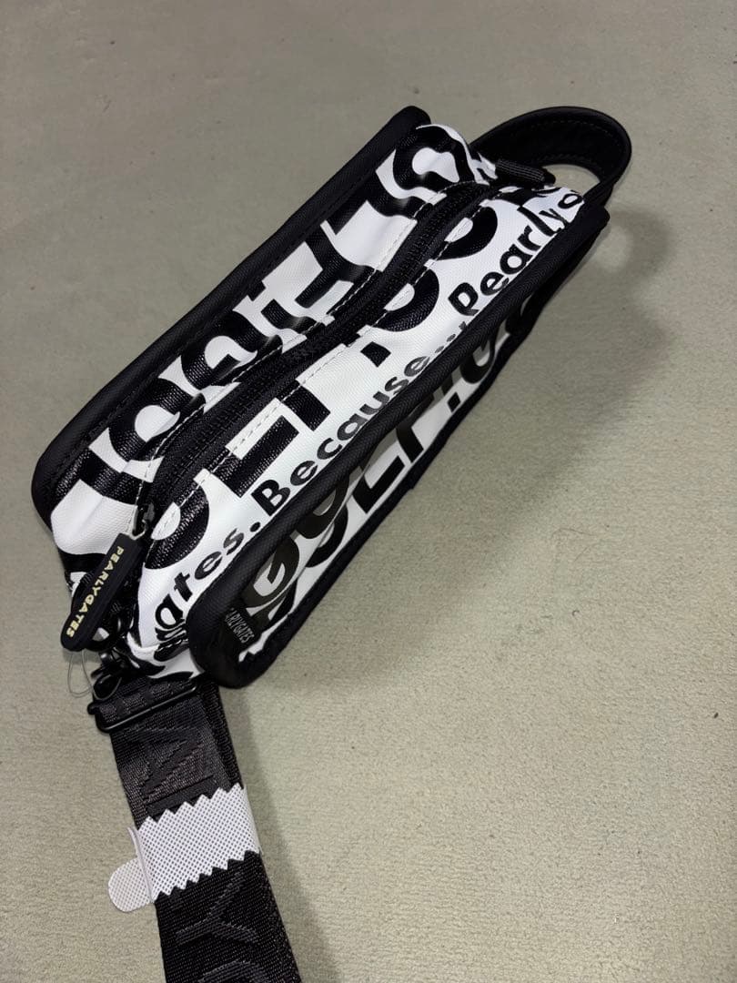 （新品）パーリーゲイツ、GOLFロゴシリーズ、マルチポーチ、ショルダーバッグ