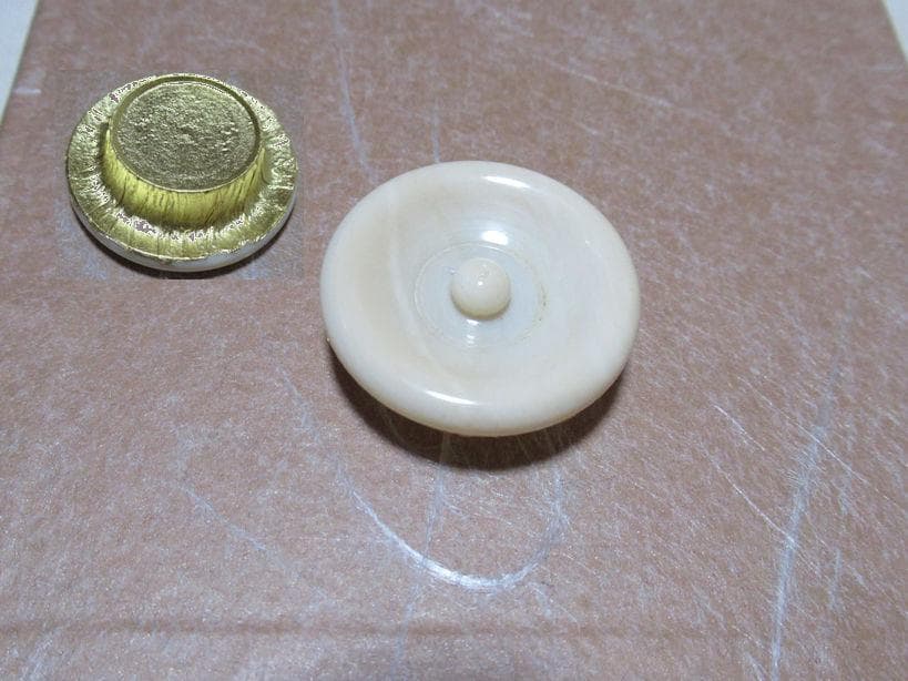 茶道具　茶入　松本鉄山造　大名物国詞茄子　共箱