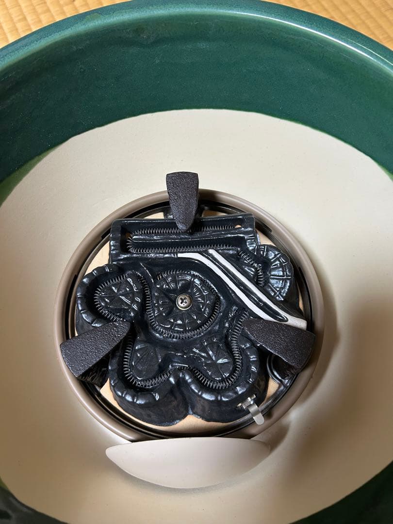 風炉型　電熱器　茶道用ヒーター