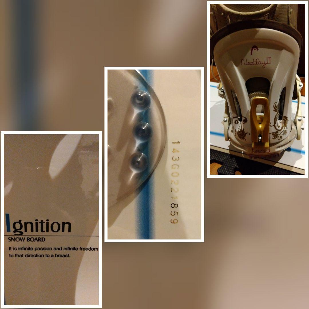 【送料込み】IGNITION レディース 万能 スノーボード ３点セット！