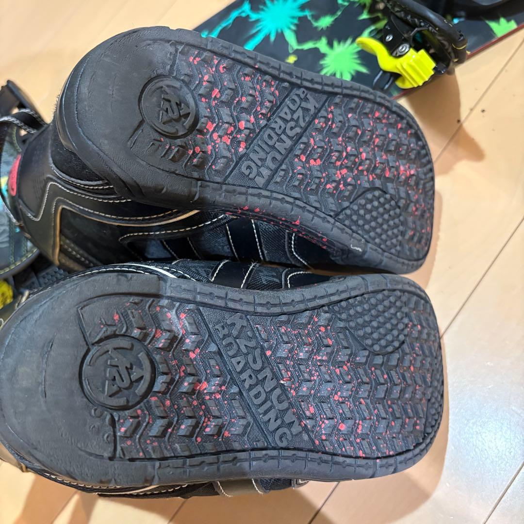 K2 MINI TURBO スノーボードセット　120cm 22cm