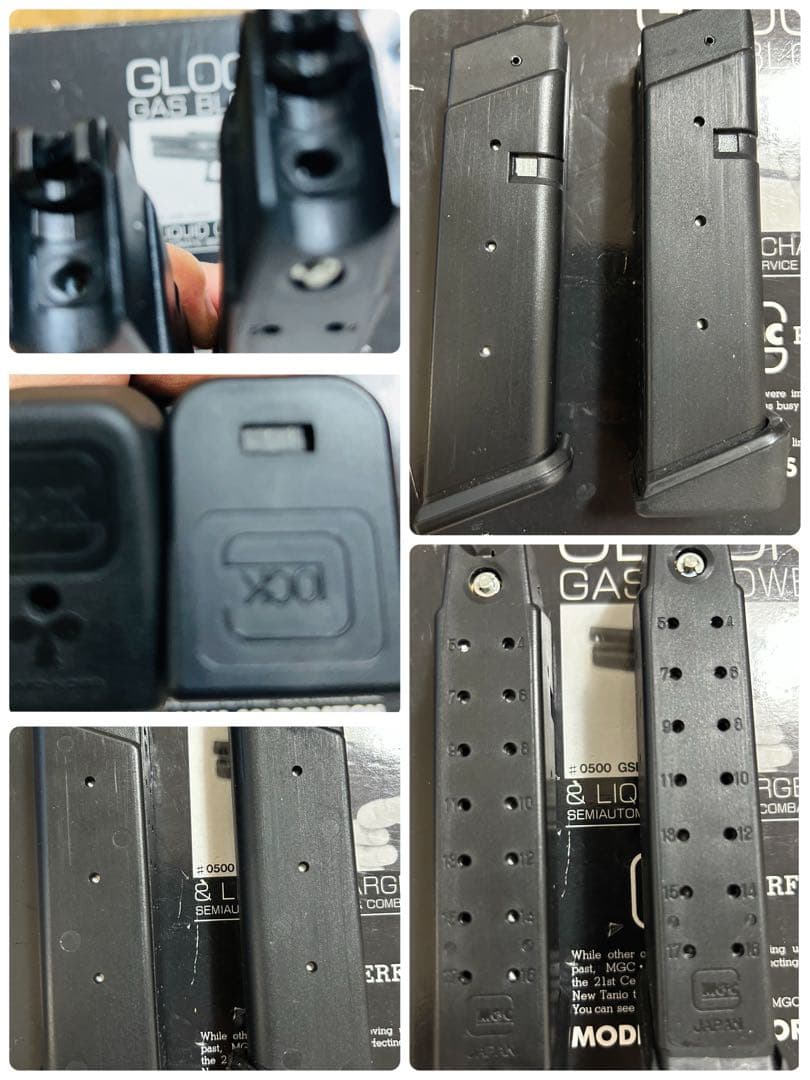 【不朽名作 】 MGCグロック17(ガスブローバック)とスコープ付カスタムセット