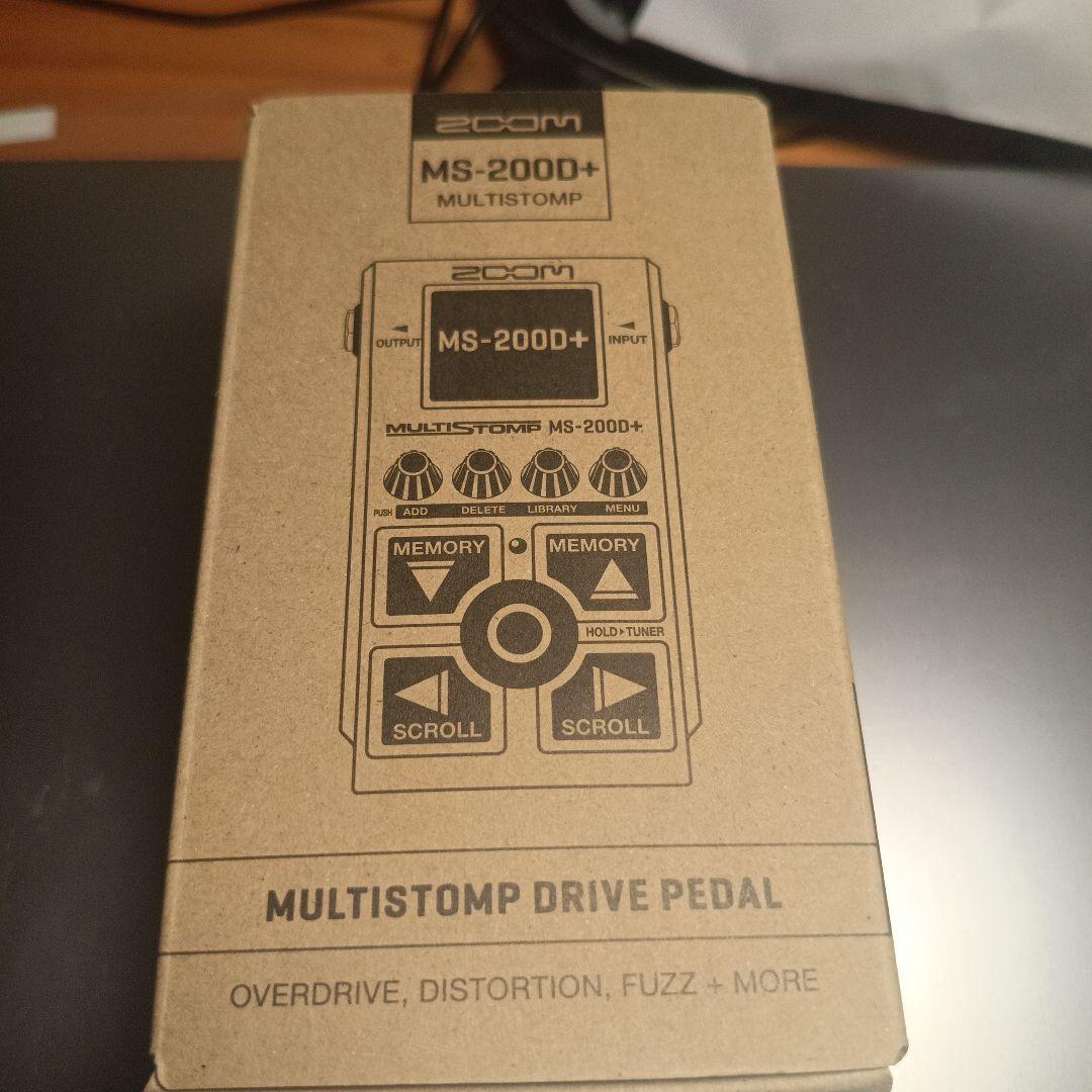 ZOOM MS-200D+ マルチストンプ ギターエフェクター