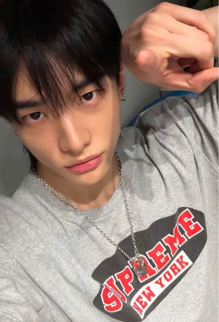 Stray kids ストレイキッズ スキズ　メンプロ　ヒョンジン　ネックレス