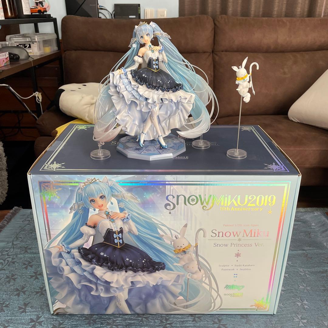 【開封済み】雪ミク 2019 スノープリンセスバージョン フィギュア