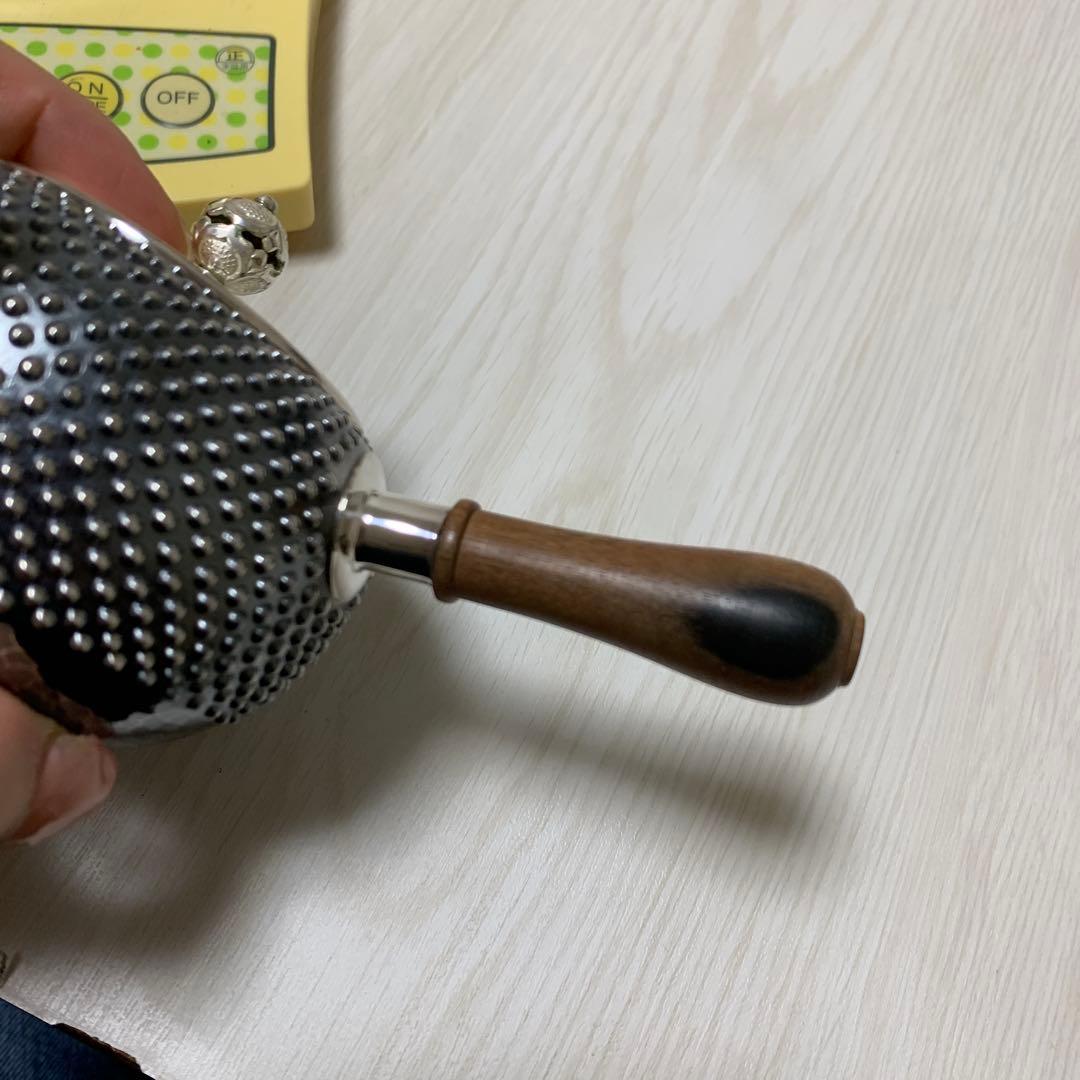 純銀刻印秀峰作茶器セット共箱付 重量1338g 煎茶道具骨董工芸最終価格３５万円