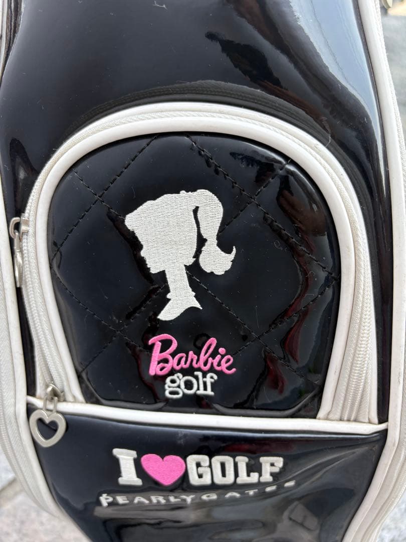 【最終値下げ】パーリーゲイツ バービー キャディバッグ　送料込み