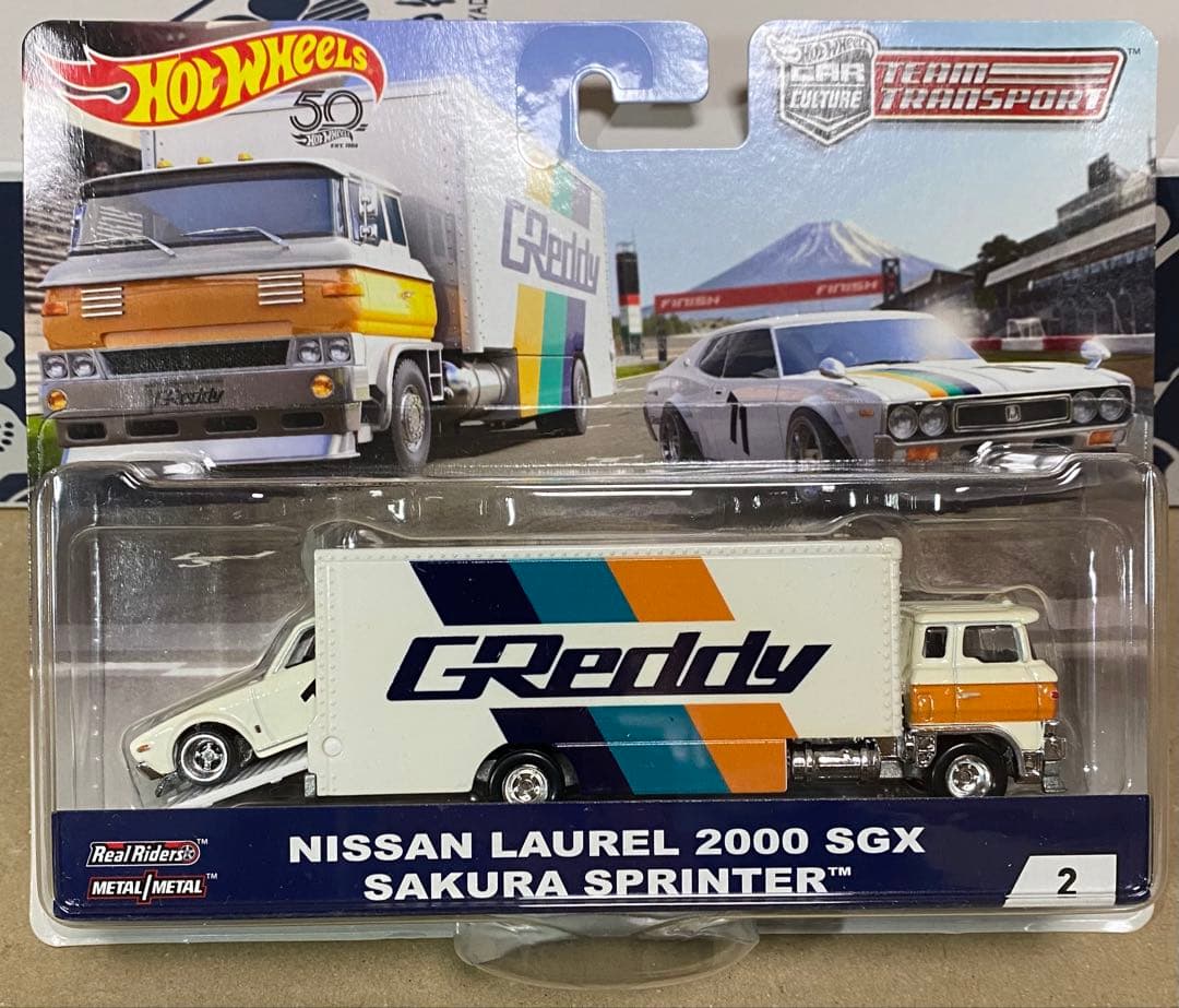 新品未開封　ホットウィール　チームトランスポート　５個セット