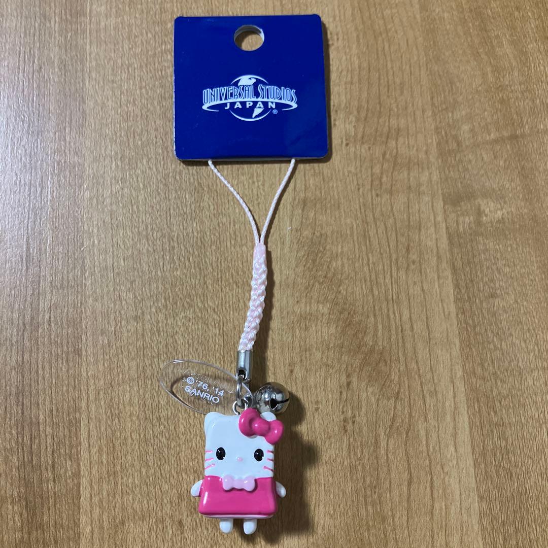 d*2様 【激レア】USJ ハローキティ　根付け　2014　当時物