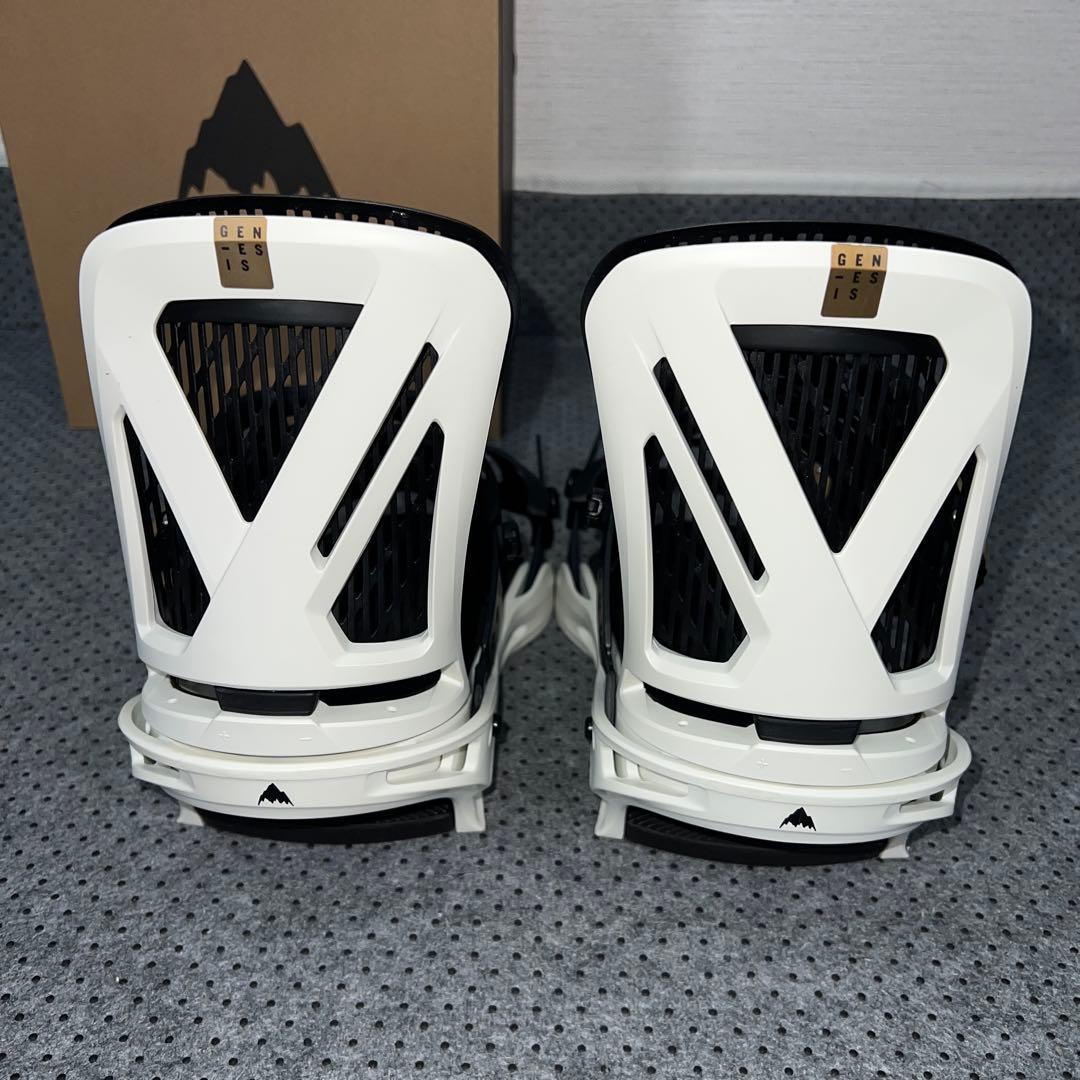 １回使用 BURTON Genesis サイズM ホワイト×ゴールド