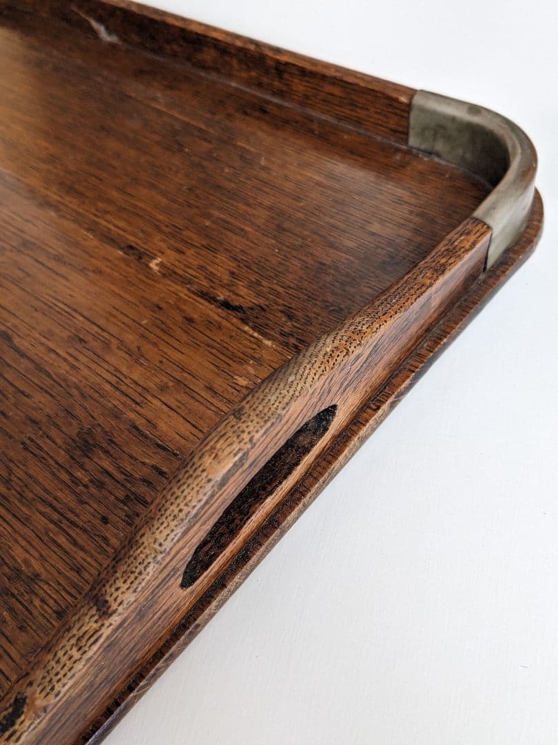 値下げ！ イギリス アンティーク 木製トレイ ヴィンテージ 雑貨 北欧ビンテージ