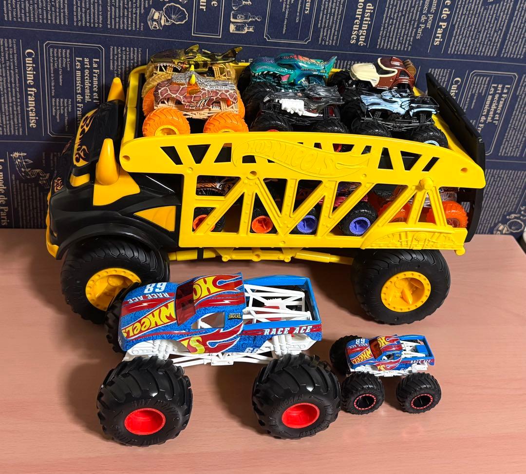 ライアン hot wheels ホットウィール　モンスタートラック
