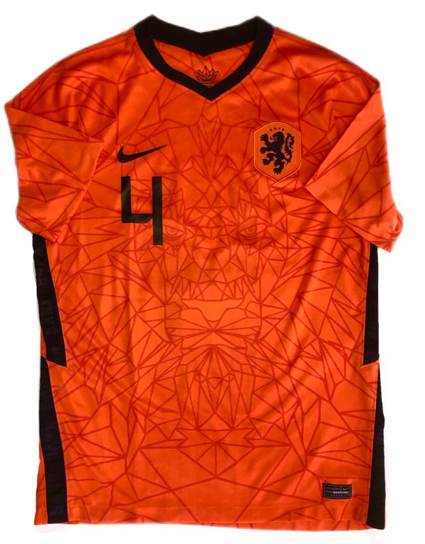 オランダ代表　ユニフォーム　ファンダイク　インポートM