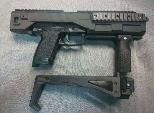 固定ガスガン　SOCOM Mk23用 カービンキット(グリップ・ストック付)