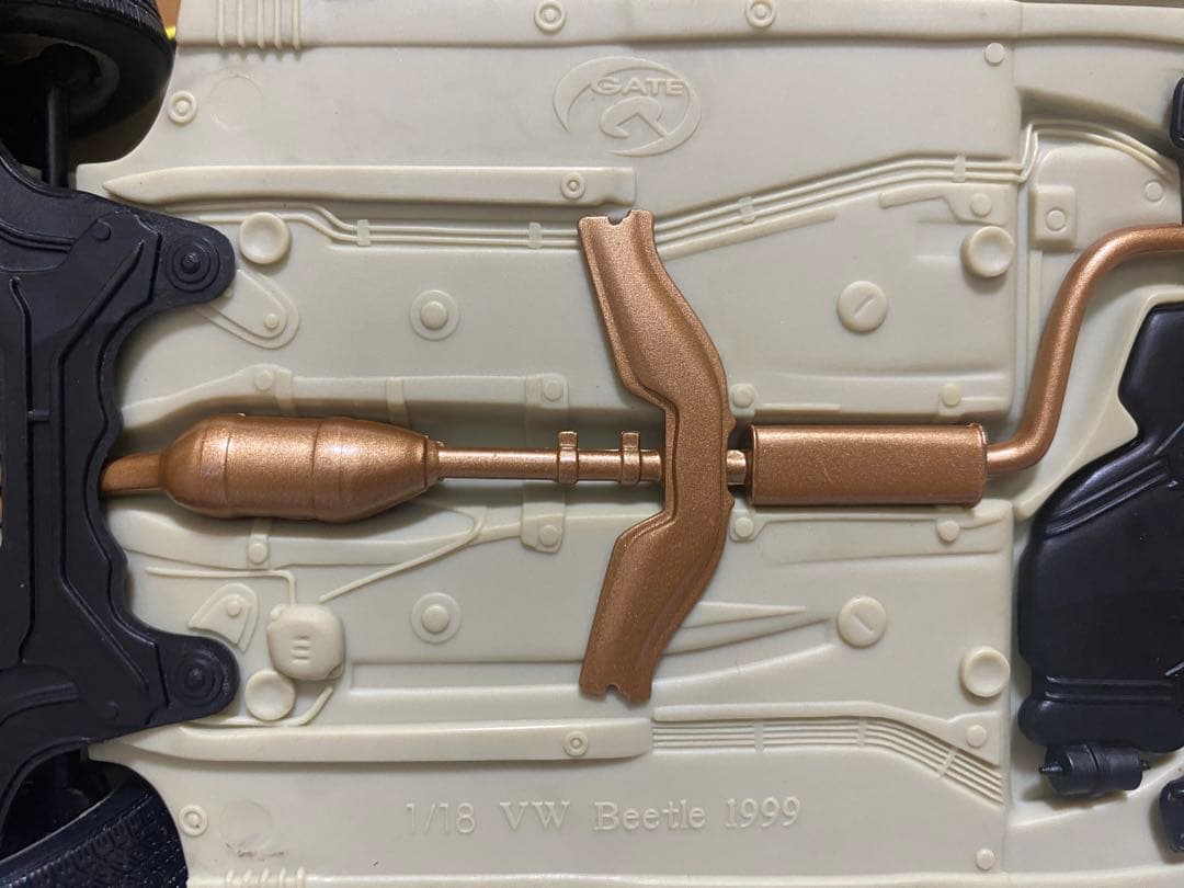 ミニカー GATE VW Beetle 1999 1/18