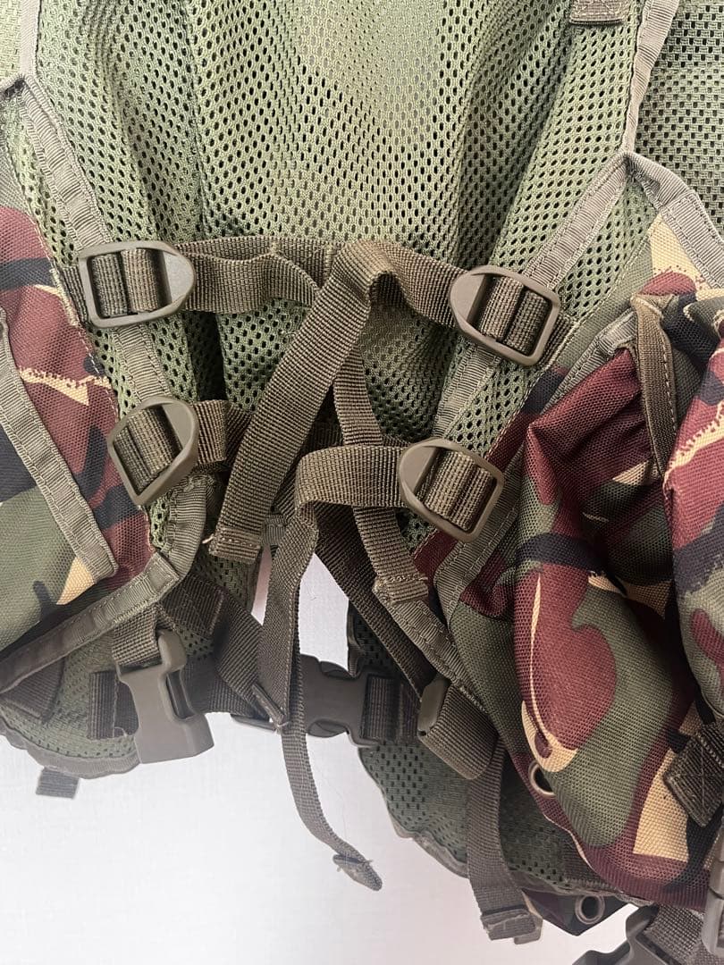 DPM タクティカルベスト（イギリス軍？）DPMリュックサック付き