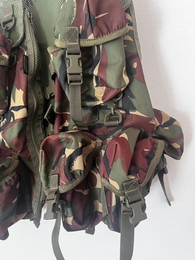 DPM タクティカルベスト（イギリス軍？）DPMリュックサック付き