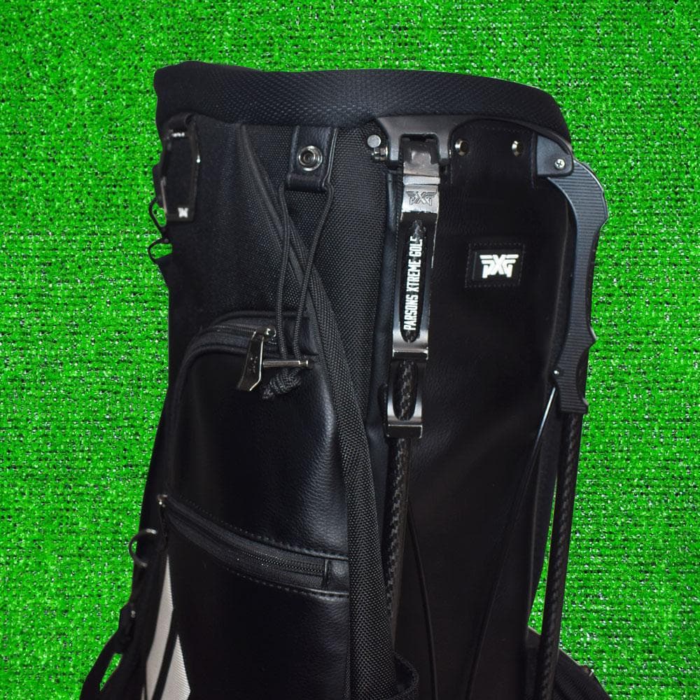 ＰＸＧ ゴルフ スタンド式 キャディバッグ9型【ブラック】美品！