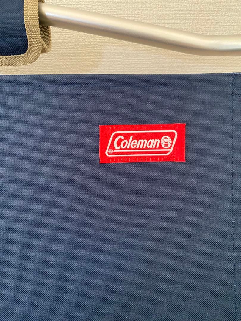 Coleman コンパクトフォールディングチェア　2脚セット ネイビー