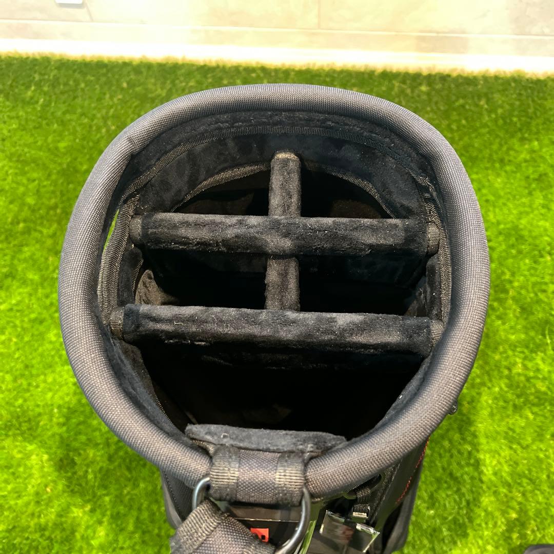 (美品・レア) ブリーフィング ゴルフ キャディバッグ CR-3, 9.5型