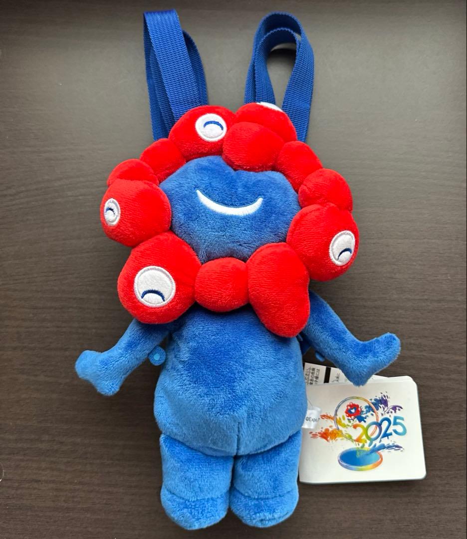 ミャクミャク ショルダー ポシェット 大阪万博EXPO 全身ぬいぐるみポーチ