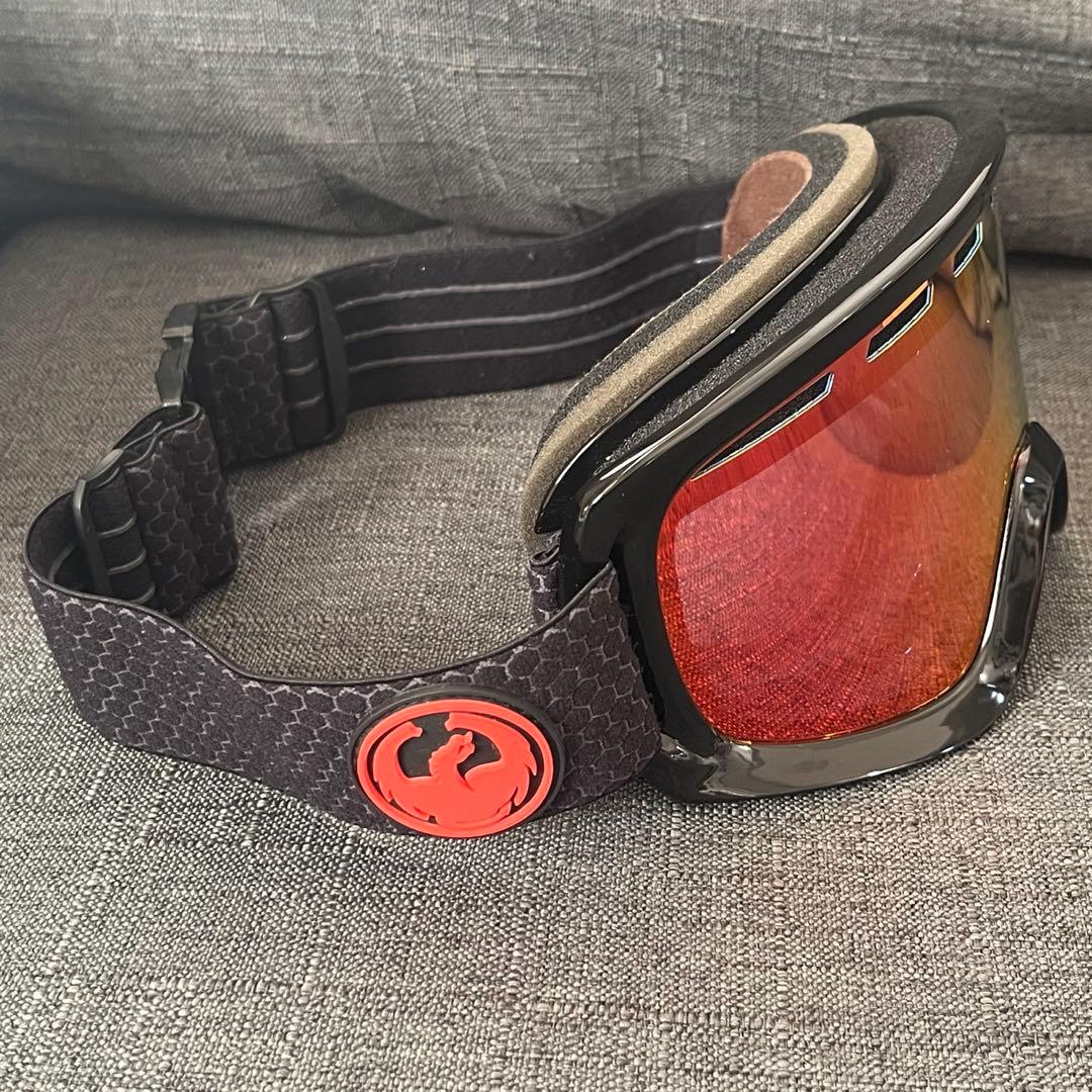 美品 DRAGON ドラゴン ルーマレンズ ミラー スノーゴーグル