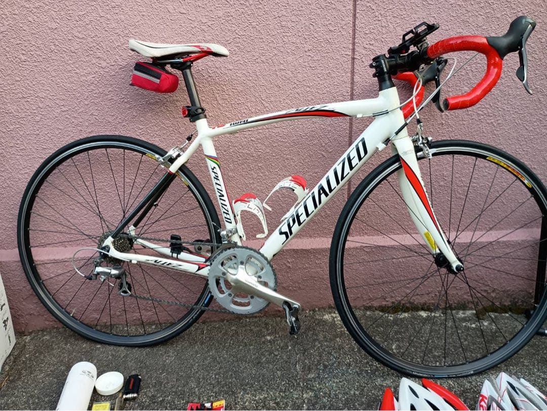 Specialized ロードバイク ホワイト/レッド