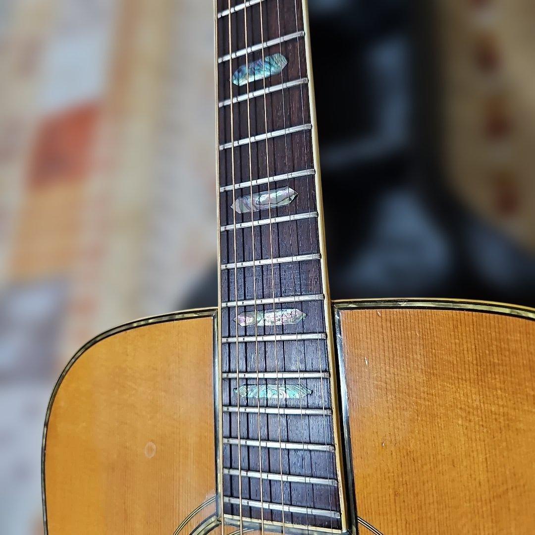 林楽器MOUNTAIN.W-500D1975年式 トップ単板、ハードケース付き