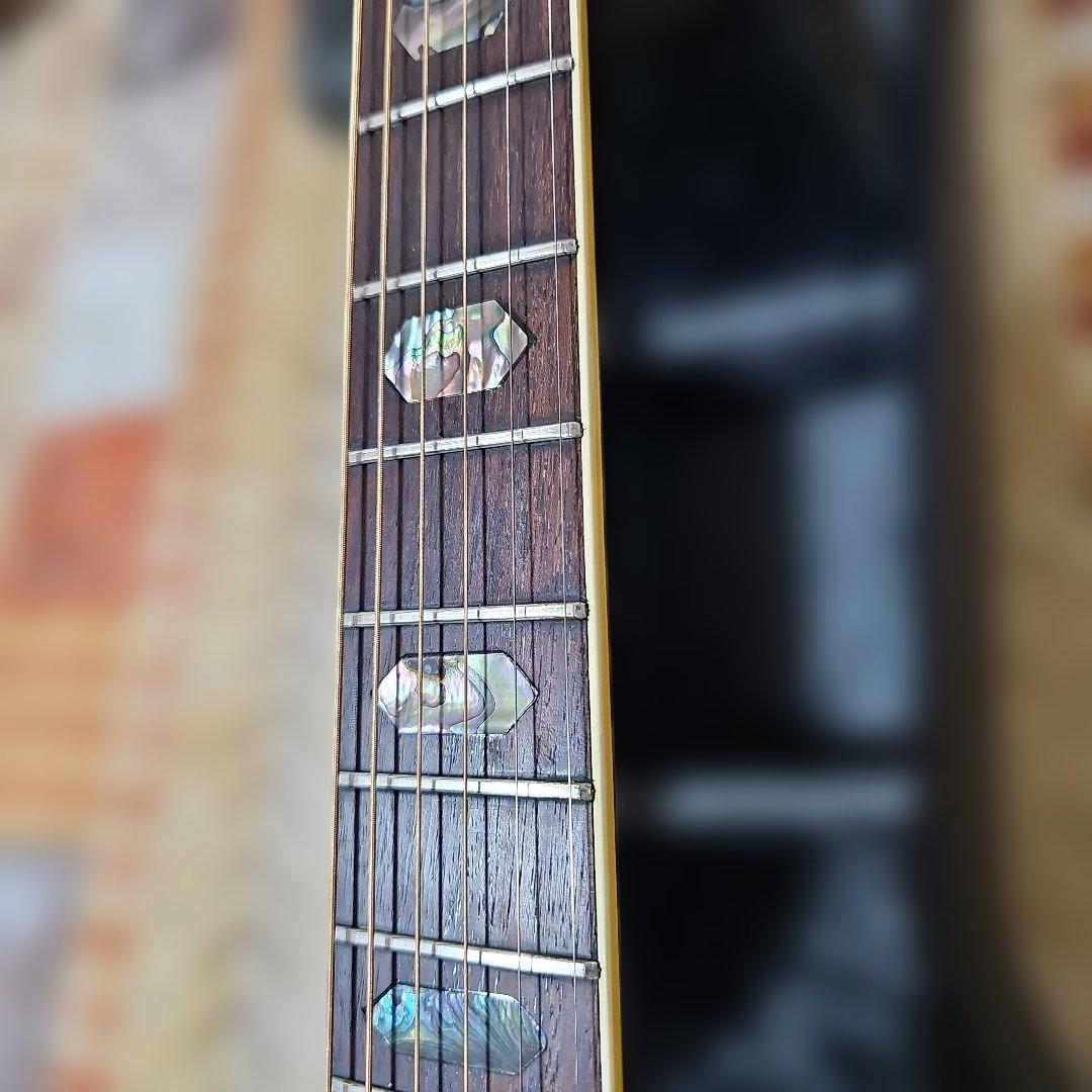 林楽器MOUNTAIN.W-500D1975年式 トップ単板、ハードケース付き