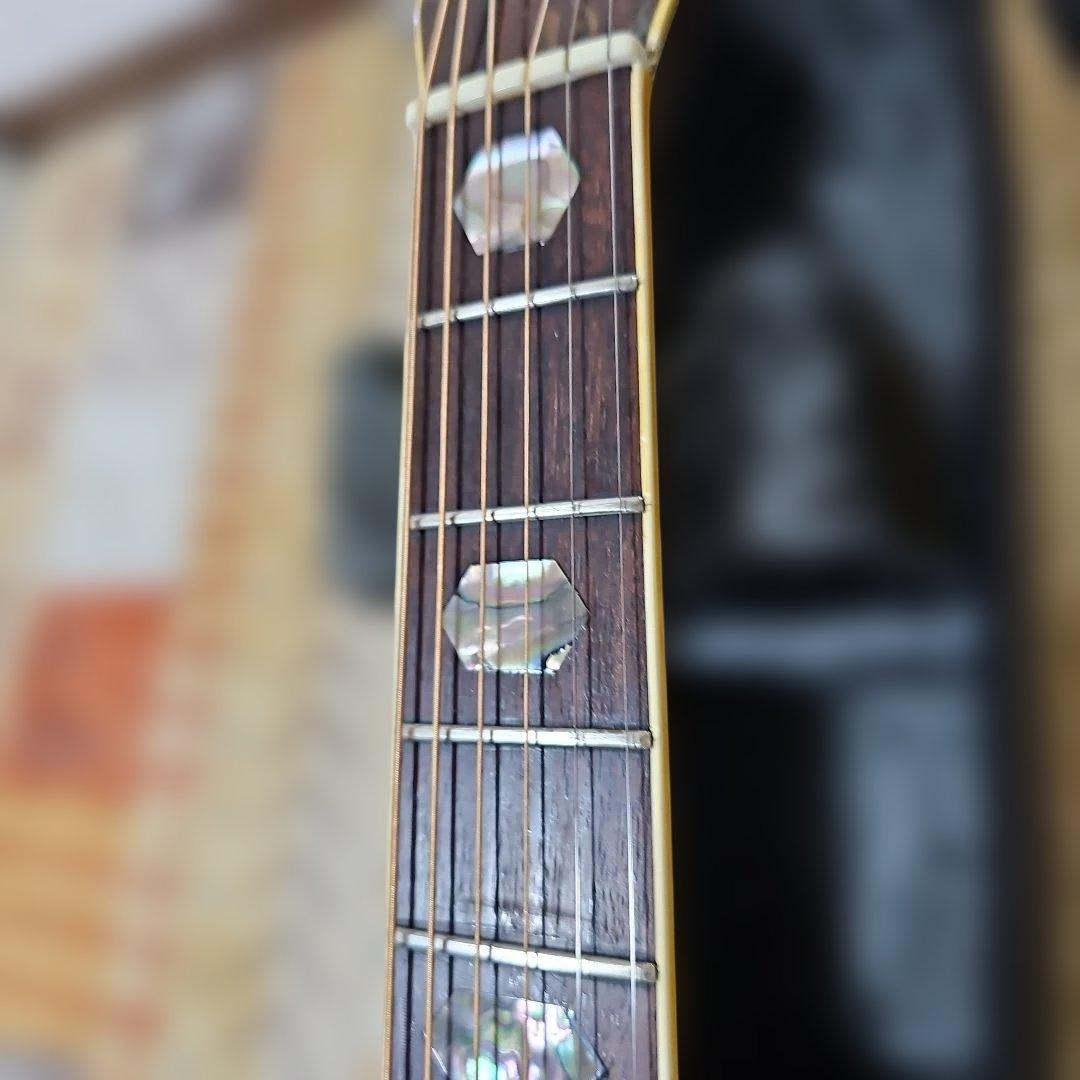 林楽器MOUNTAIN.W-500D1975年式 トップ単板、ハードケース付き