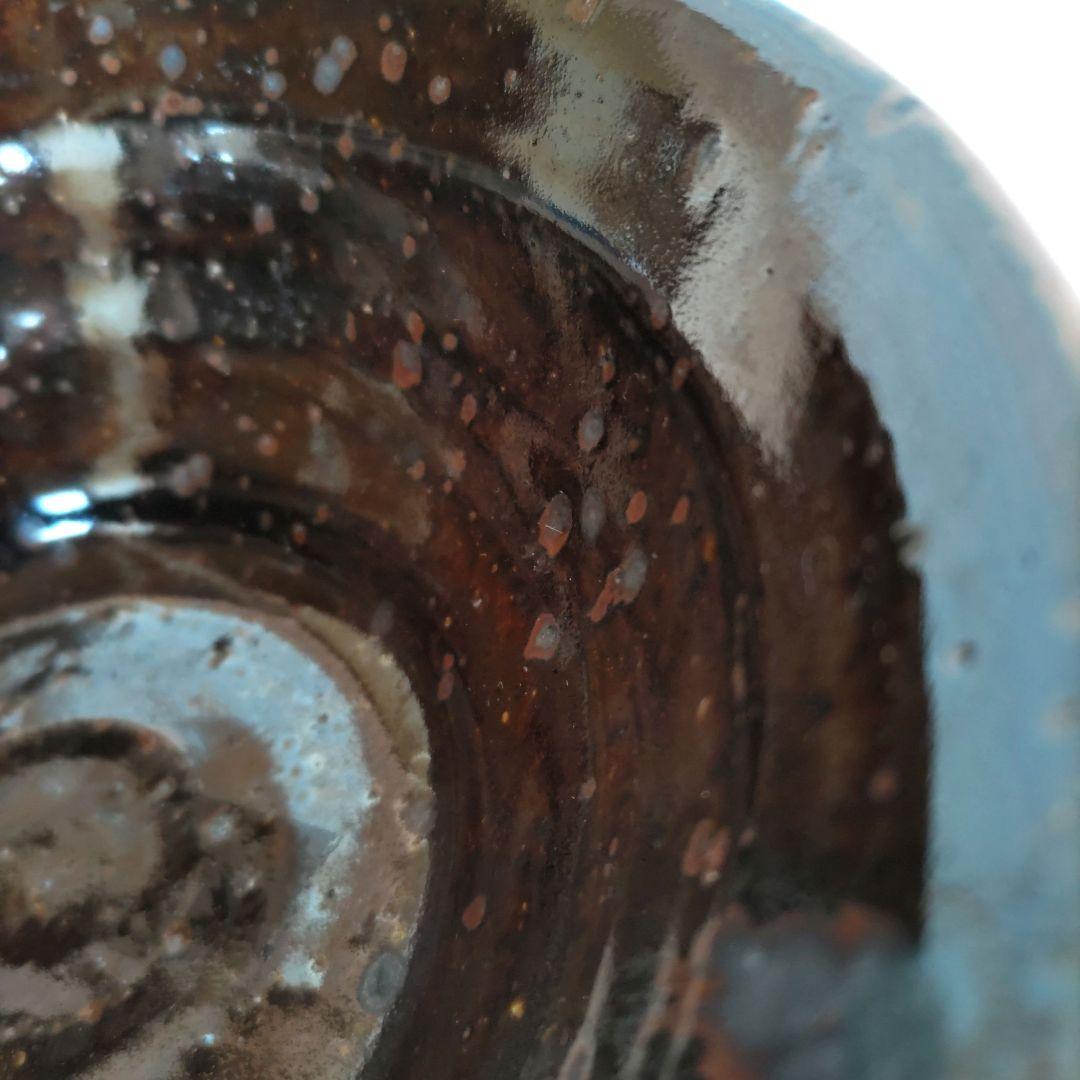 飴釉茶碗　鉢　H23