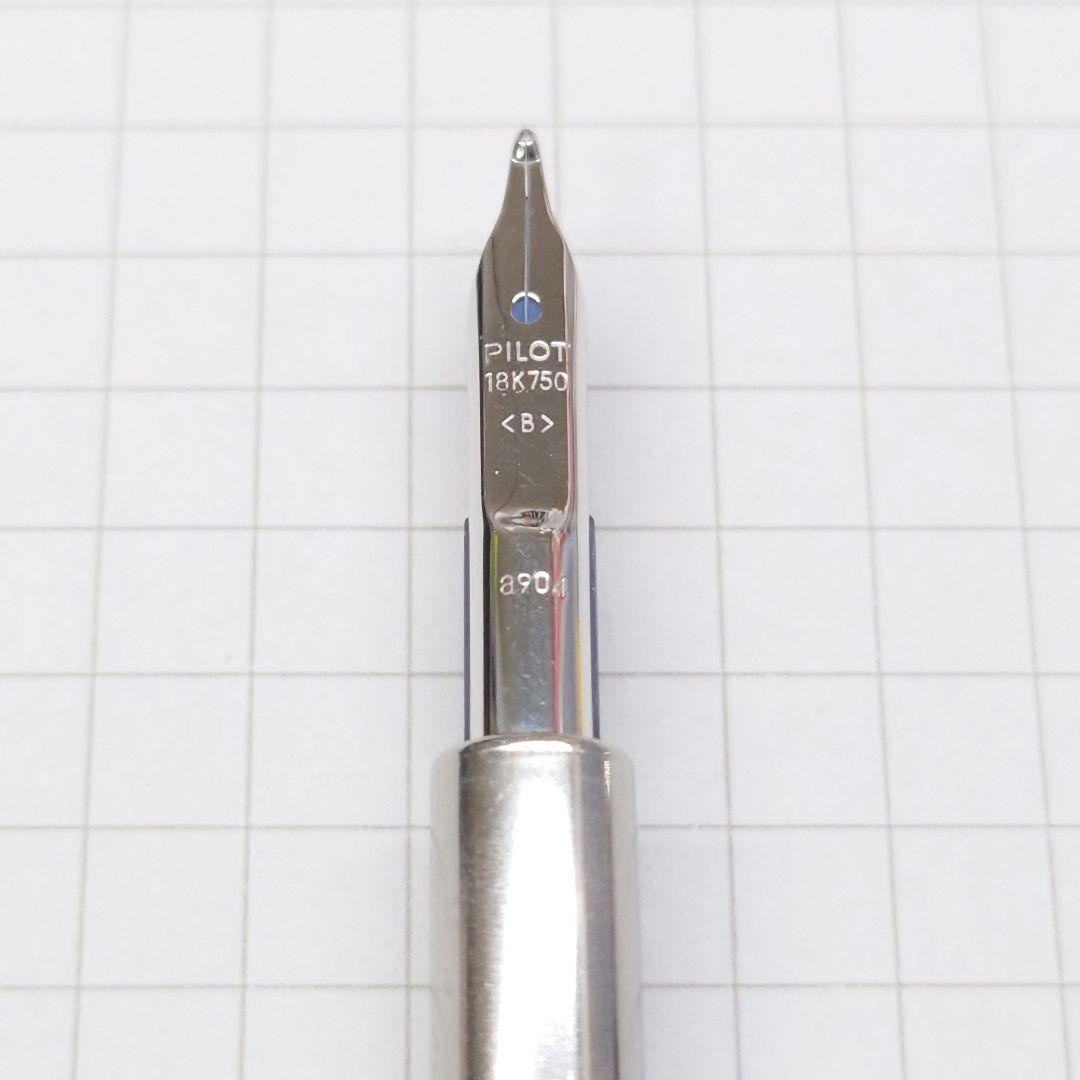 PILOT キャップレス 絣 万年筆 18K