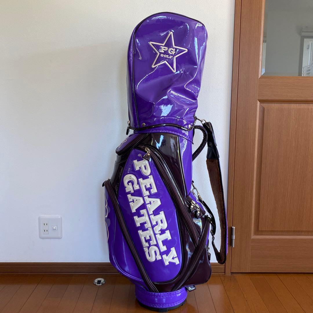 PEARLY GATES キャディバッグ 89 パープル