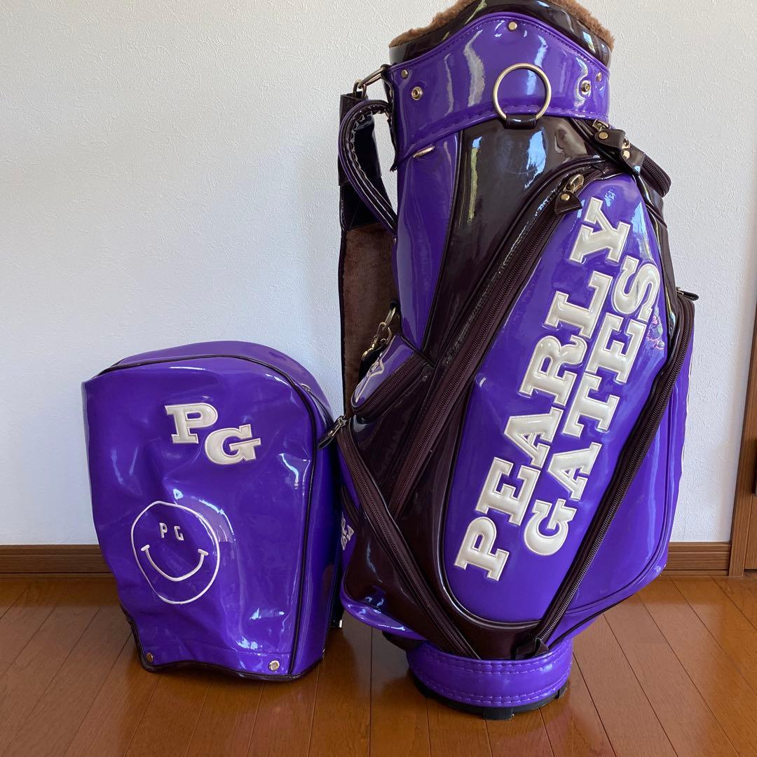 PEARLY GATES キャディバッグ 89 パープル