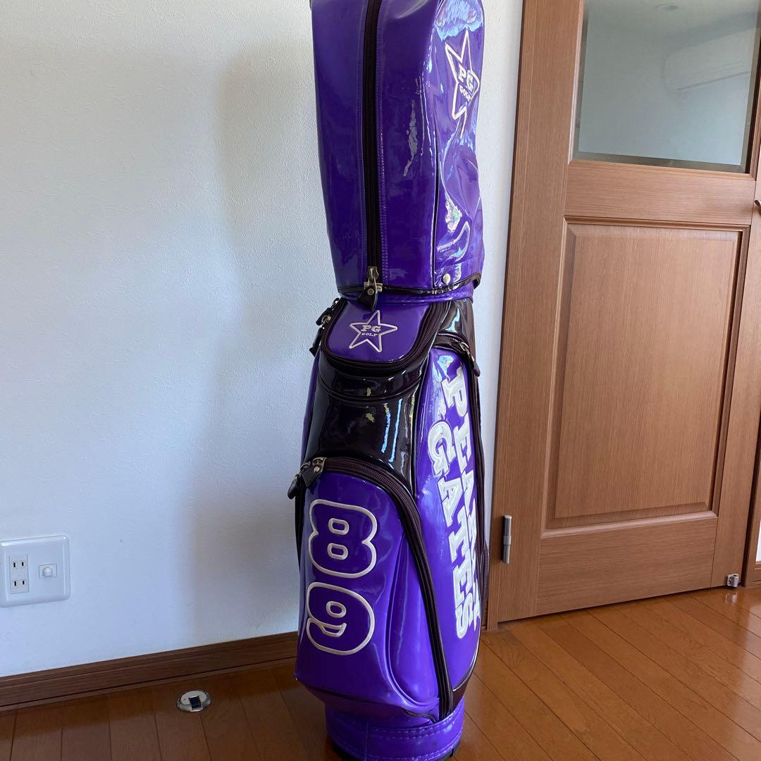 PEARLY GATES キャディバッグ 89 パープル