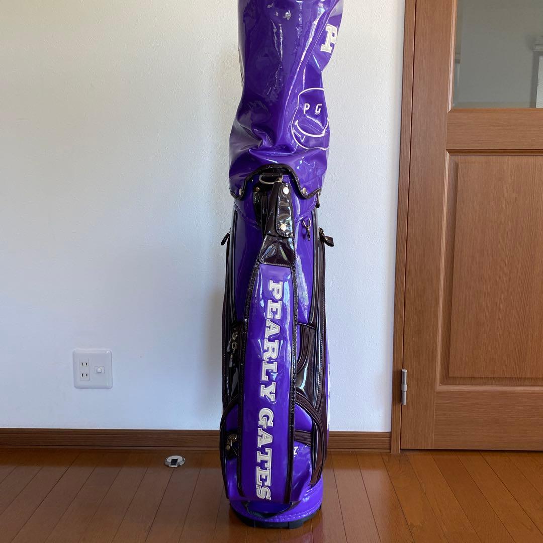 PEARLY GATES キャディバッグ 89 パープル