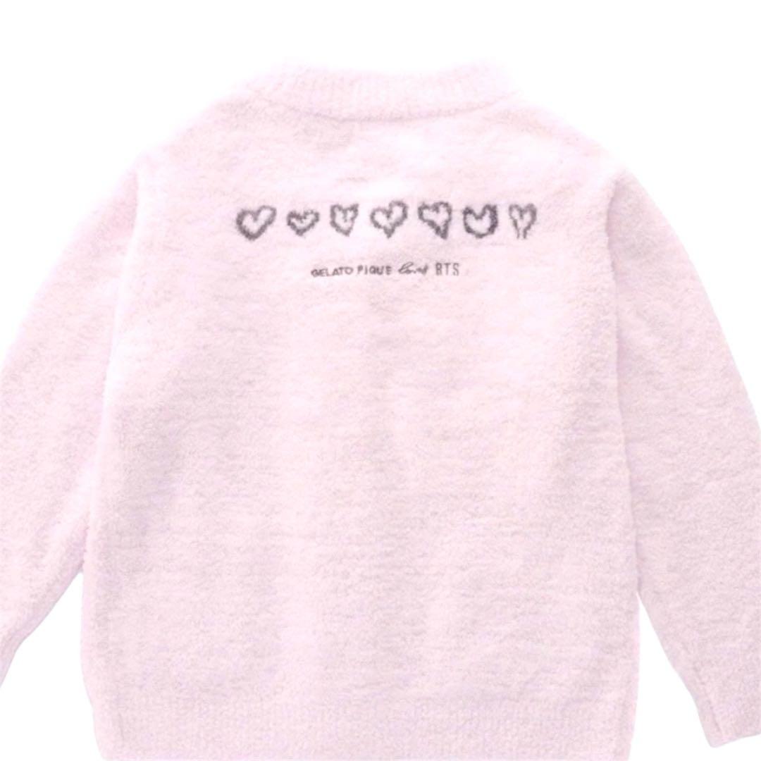 BTS × GELATO PIQUE loves カーディガン ML ジェラピケ