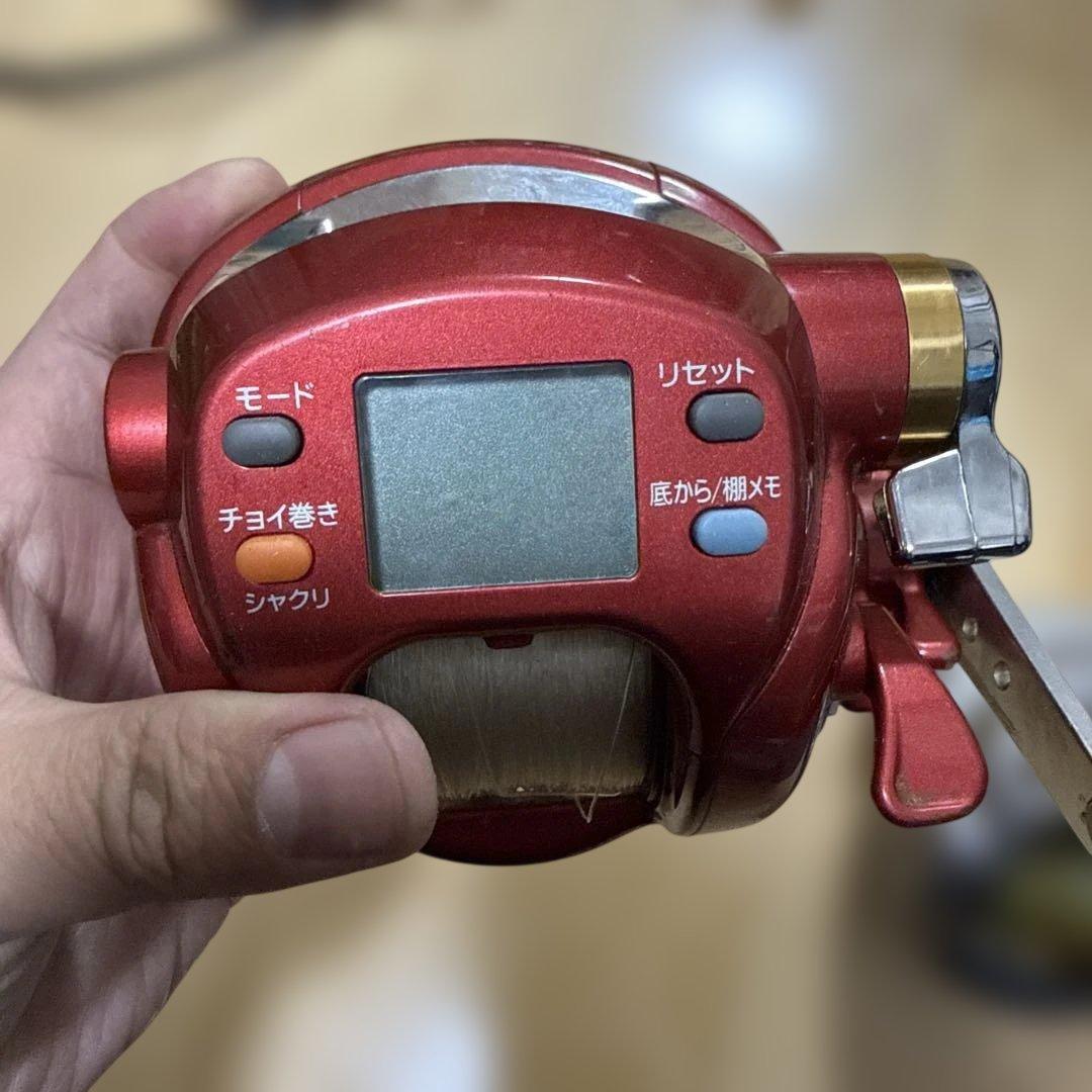 電動リール 赤 銀 2台セット