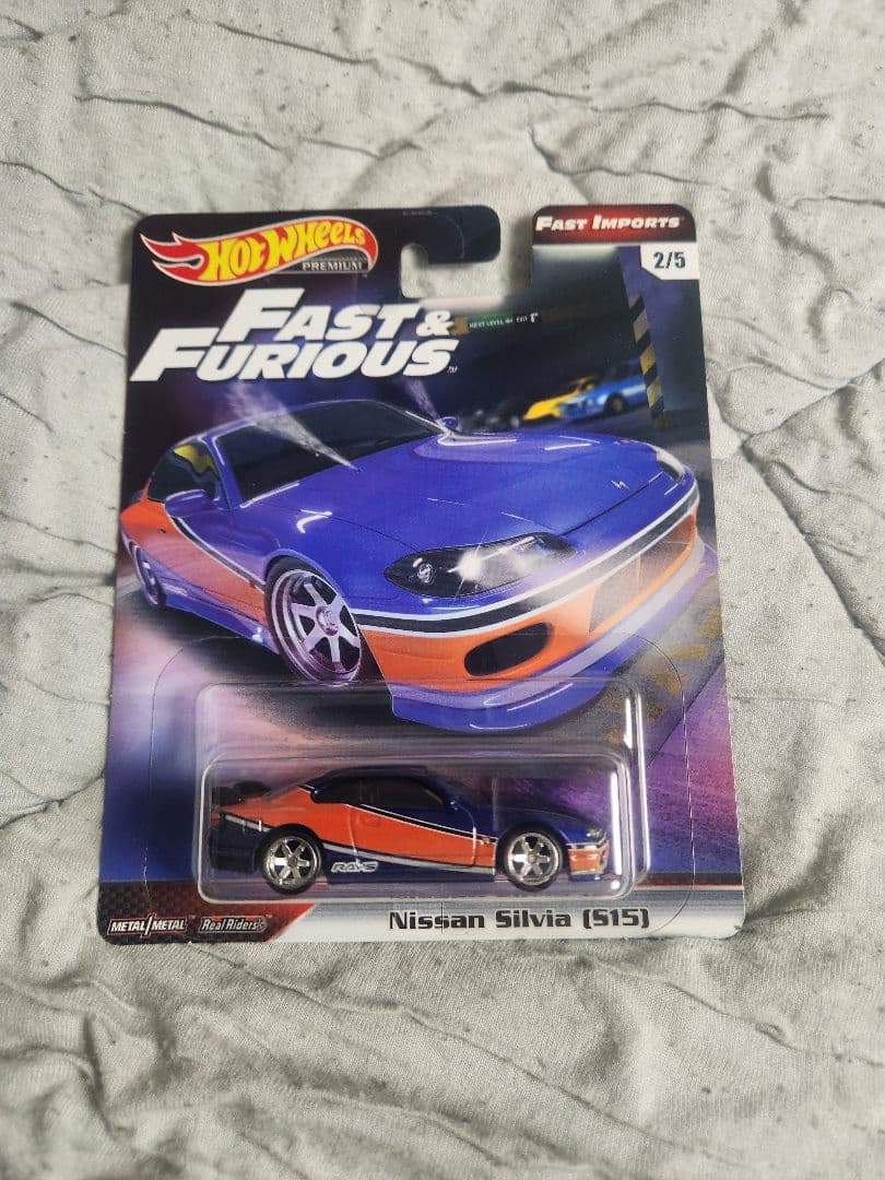 ホットウィール ワイルドスピード R34GT-R,S15シルビア 4台セット