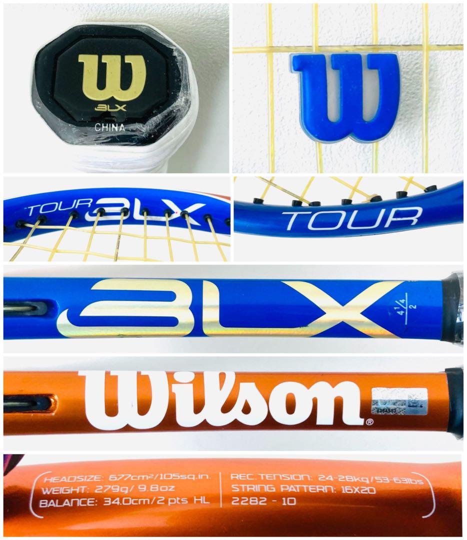 【限定】ウィルソン『ツアー BLX 105 エナンモデル』テニスラケット／G2