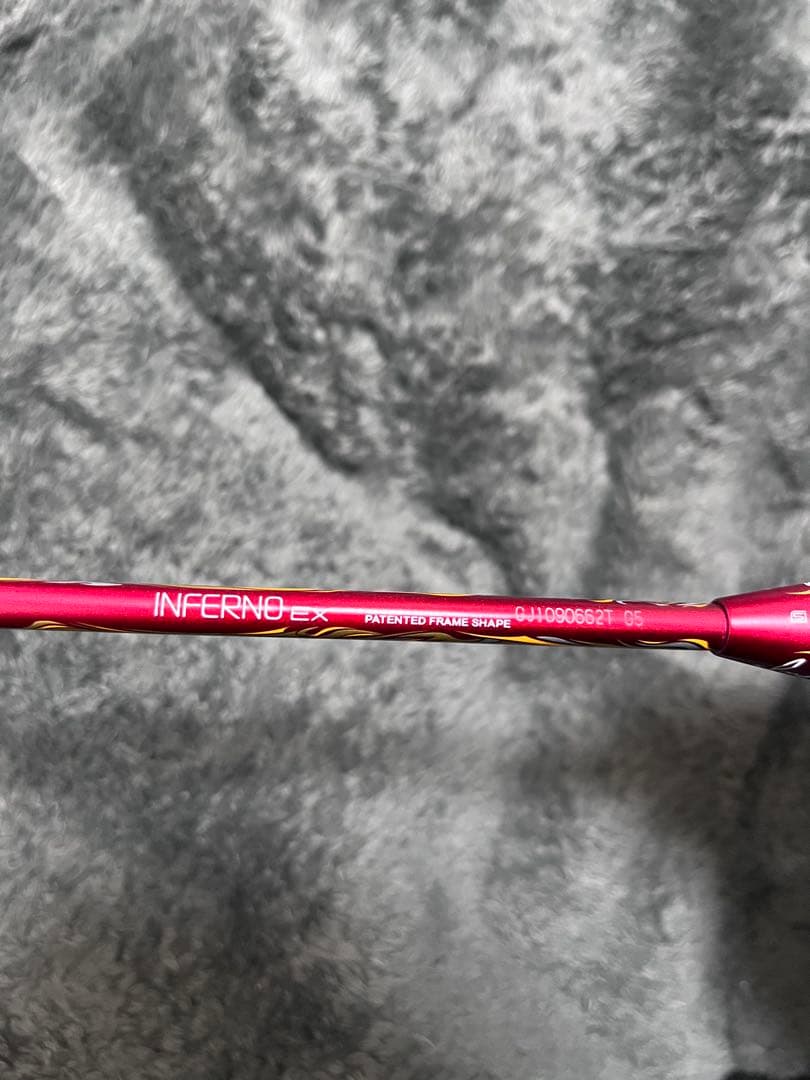 INFERNO EX 赤 バドミントンラケット