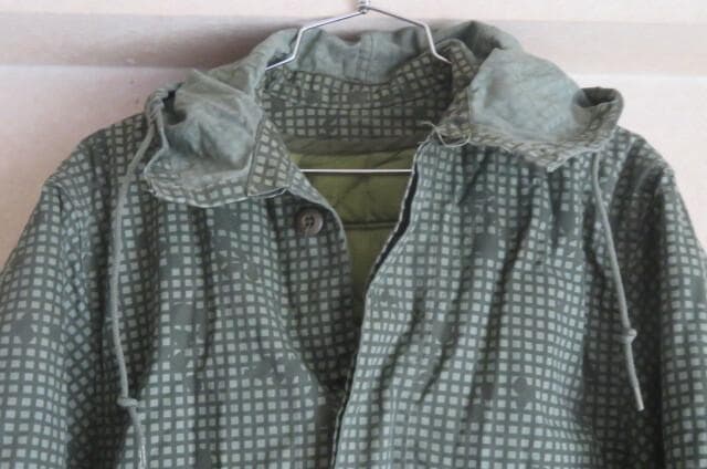 米軍実83's84's ナイトデザートカモパーカーライナーセットSモッズパーカー