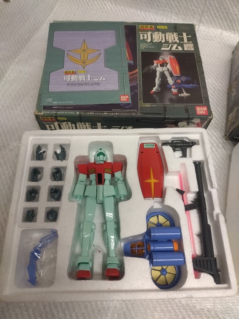 超合金 可動戦士ガンダムセット